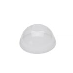 Compostable Dome Lid for 10-24oz Cold Cups – No Hole