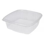 48oz Compostable Hinged Deli Container