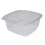 64oz Compostable Hinged Deli Container