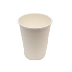 12 oz Double Wall- White