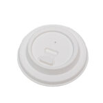 90mm Compostable Fibre Tab Lid