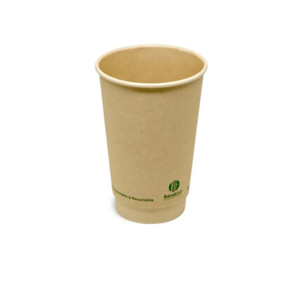 16oz Bamboo Aqueous Double Wall Cup