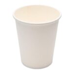 8oz Paper Hot Cup – White