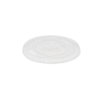 90mm PET Flat Lid for 8-22oz Paper Cold Cup – No Hole