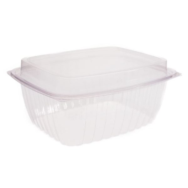 Dome Lid for 64oz Rectangular Deli Container Dome Lid for 64oz Rectangular Deli Container