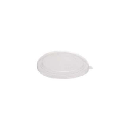 Compostable Lid for 16/20/32oz Kraft Paper Bowl – Clear