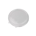 Compostable Lid for 44oz Kraft Paper Bowl – Clear