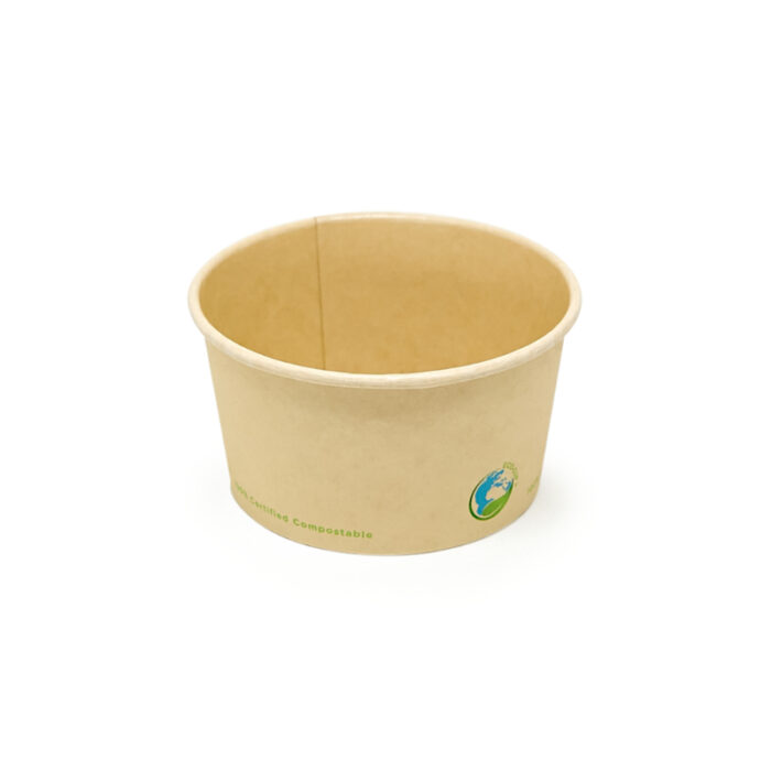 12oz Compostable Bamboo Fibre Soup Cup