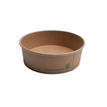 30oz Compostable Kraft Paper Bowl