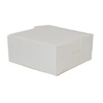Cake Box White 8x8x3.5”