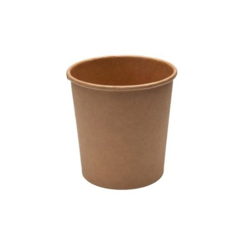 16oz Heavy Round Paper Bowl – Kraft 16oz Heavy Round Paper Bowl – Kraft