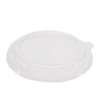 Recyclable Lid for 20/32oz Kraft Paper Bowl – Clear