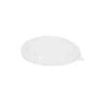 Recyclable Lid for 24oz Kraft Paper Bowl – Clear