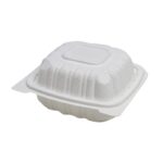 6×6” Hinged PP container