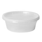 8oz Round Deli Container – Heavy Duty