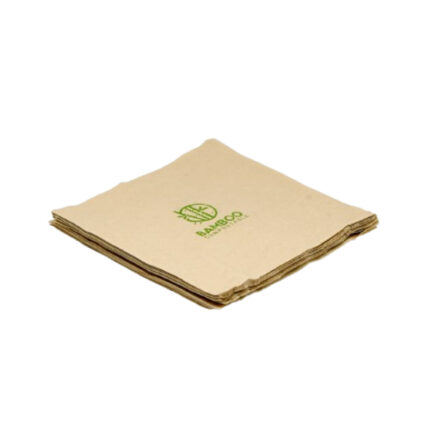 Bamboo Beverage Napkin 1 Ply