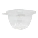 16oz Tamper Evident 5″ Square Bowl