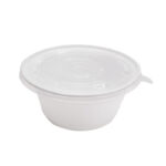 36oz Recyclable Plastic Bowl Combo (with lid)
