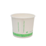 10oz Compostable Paper Soup Cup