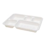 5 Compartment Fibre Bento Box