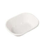 22oz Compostable Sugarcane Oval bowl