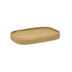 Kraft Paper Lid for Rectangular Food Box
