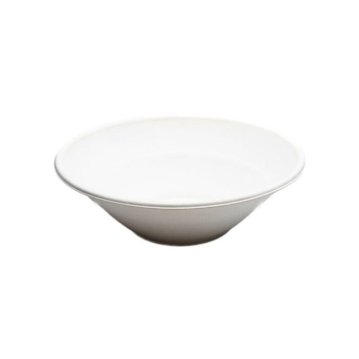 32oz Sugarcane Fibre Bowl – Wide Rim 32oz Sugarcane Fibre Bowl – Wide Rim