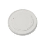 Sugarcane Fibre Lid for 12-32oz Paper Soup Cup