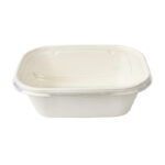 44oz Compostable Sugarcane U-Shape Bowl