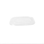 PET lid for Sugarcane U-Shape Bowl