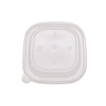 PP Lid for 16/22oz Bamboo Square Bowl