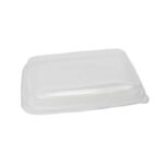 PP Lid for 58oz Rectangular Sugarcane Tray