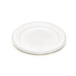 7” Compostable Sugarcane Plate