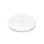 6” Compostable Sugarcane Plate