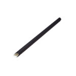 10″ Paper BBT Straw – Black Wrapped 10x12mm Slant Cut