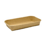 7×3.5×1″ #4 Paper Sushi Box – Kraft