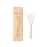 5.5” Sugarcane Fibre Fork – Wrapped