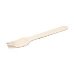 6” Compostable Wooden Fork
