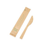 6” Compostable Bamboo Knife – Individually Wrapped