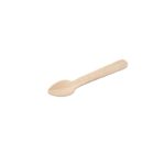 4” Mini Compostable Wooden Spoon