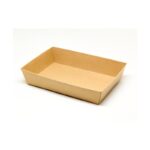 7.25 x 5 x 2” Kraft Paper Tray