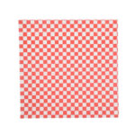 12×12 Checkered Paper – Red
