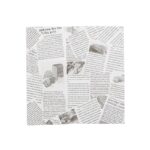 12×12″ Newsprint Wax Paper