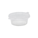 2oz Portion Cup with Hinged Lid