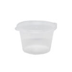 4oz Portion Cup with Hinged Lid