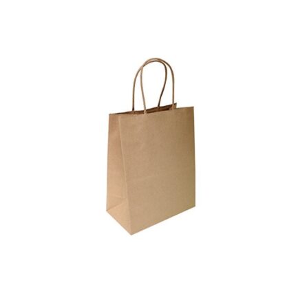 10x5x13”Paper Bag with Rope Handle